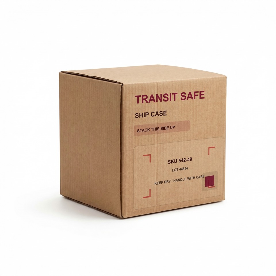 Corrugated shipping carton for retail and direct-to-consumer programs