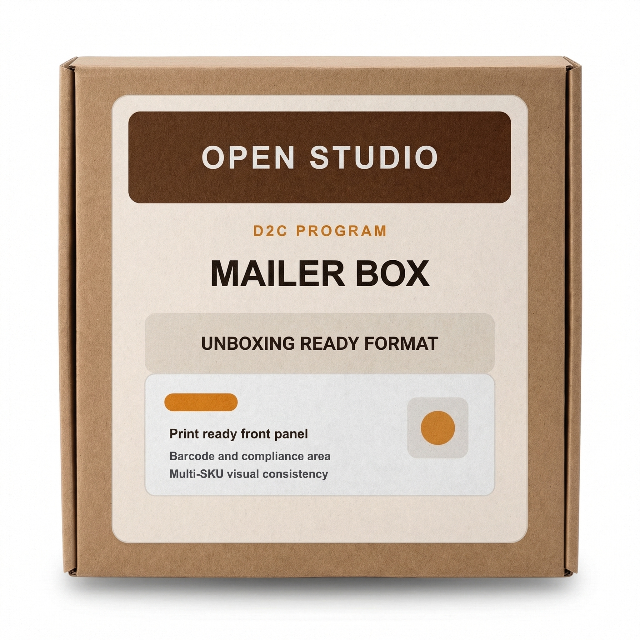 Die-Cut Mailer Boxes product preview